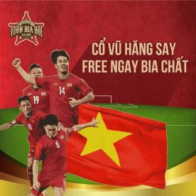 Avatar chương trình aff cup 2018 Vườn Bia