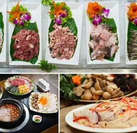 Một lần trải nghiệm tiệc buffet nhà hàng Vườn Bia Hà Nội