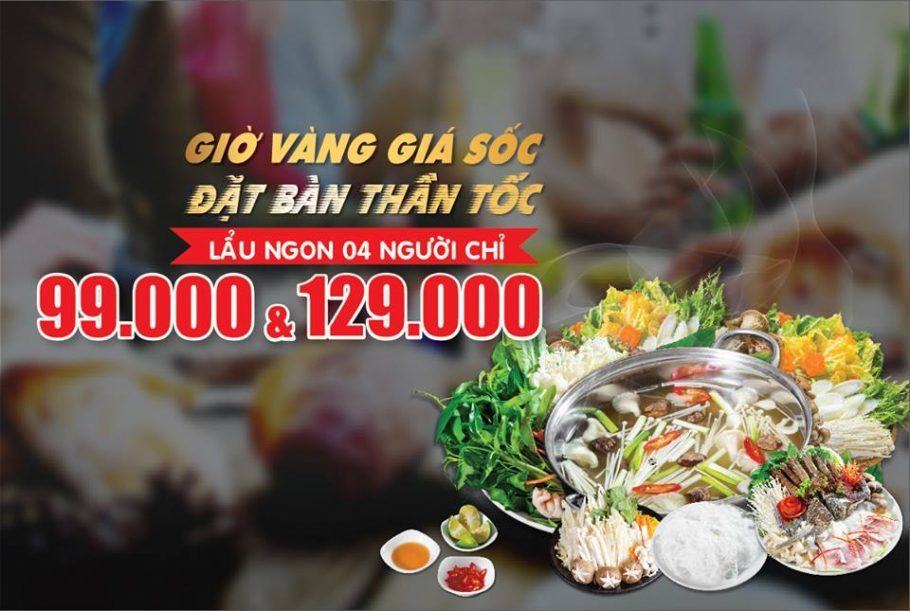 Lẩu 4 Người Chỉ 99K