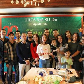 Tổng hợp những hình ảnh tiệc họp lớp năm 2018 tại nhà hàng MAISON 2