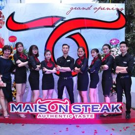 Khai trương nhà hàng Maison Steak - 36A Hoàng Cầu 7