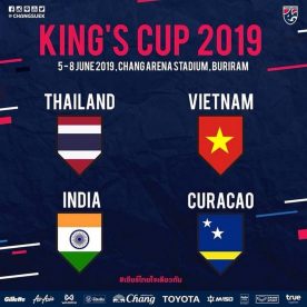 Các đội tham dự King's Cup 2019