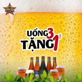 Uống 3 tặng 1 Craft Beer EuroBeer tại Vườn Bia Hà Nội 10