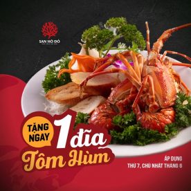 Chương trình tặng tôm hùm bỏ lò phomai cho thực khách - Nhà hàng San Hô Đỏ 8