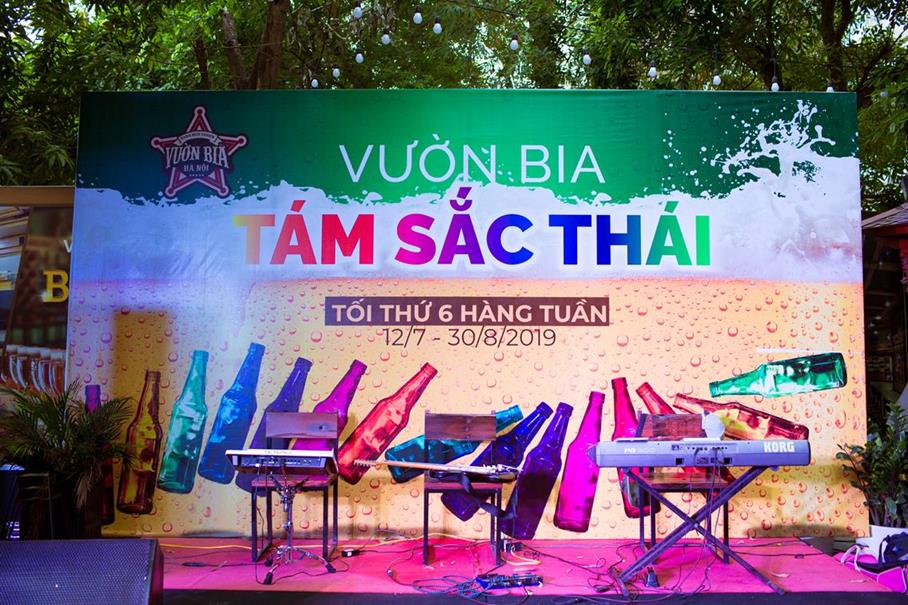 Những hình ảnh sự kiện "Vườn Bia 8 Sắc Thái" trong tháng 7/2019 tại Vườn Bia Hà Nội 3